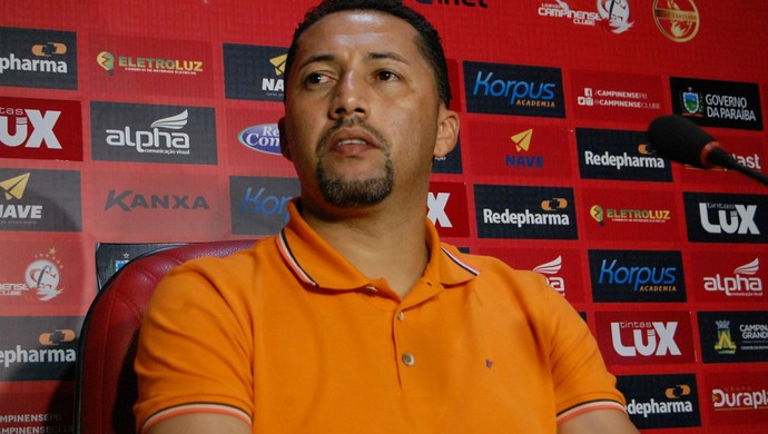 Marquinhos Marabá, gerente de futebol do Campinense (Foto: Silas Batista / GloboEsporte.com)