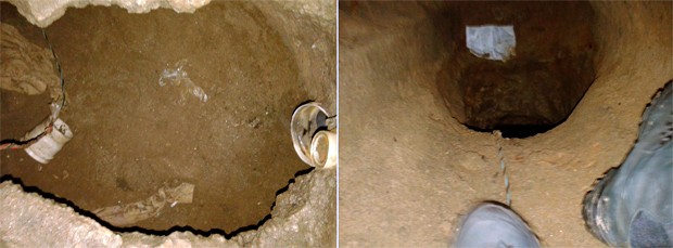 Segundo direção do presídio, túnel possui aproximadamente 8 metros de comprimento (Foto: Divulgação/Coape-RN)