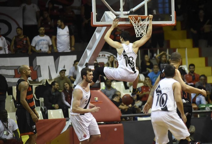 Flamengo x Vasco, basquete, Campeonato Carioca de Basquete (Foto: André Durão)