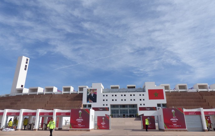 Estádio de Agadir (Foto: Victor Canedo)