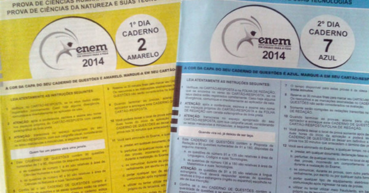 G1 - Veja o gabarito oficial do Enem 2014 - notícias em Enem 2014