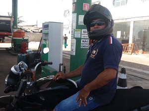 posto, gasolina, diesel, aumento, peço, macapá, amapá (Foto: Jéssica Alves/G1)