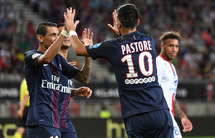 Pastore Di Mar&iacute;a PSG (Foto: AFP)