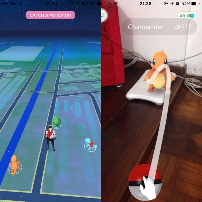 Como jogar Pokémon Go, game mobile da série (Foto: Reprodução/Felipe Vinha)