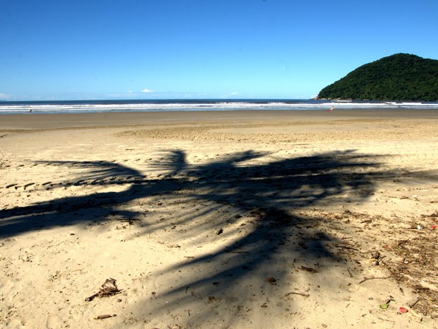 Praia da Enseada, em Bertioga (Foto: Renata de Brito/Prefeitura de Bertioga)
