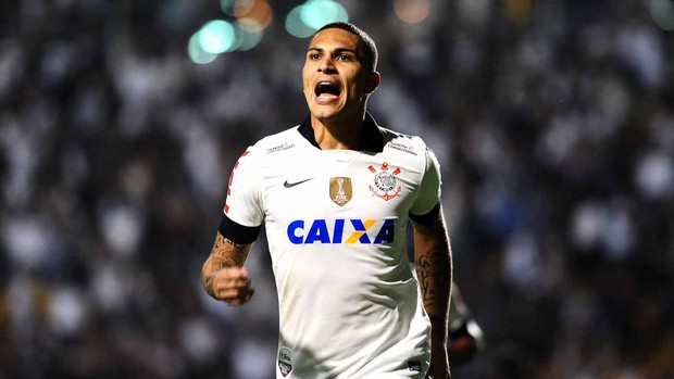 Guerrero gol Corinthians (Foto: Marcos Ribolli / Globoesporte.com)