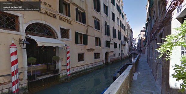 Ruas e canais de Veneza estão no Street View (Foto: Divulgação/Google)
