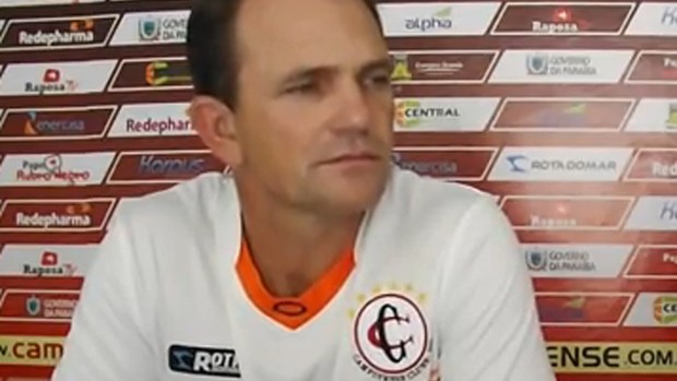 Paulo César Schardong, novo técnico do Campinense (Foto: Reprodução / Campinense)