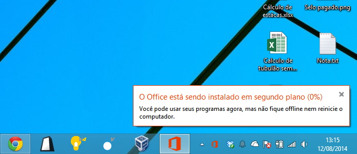 Instalando Office de 64 bits (Foto: Reprodução/Helito Bijora)