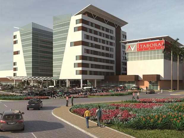 Ilustração do futuro Itaboraí Plaza Shopping (Foto: Divulgação )