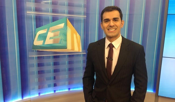 Marcos Montenegro agora comanda o CETV 2ª Edição. (Foto: Allyson Pontes / TV Verdes Mares)