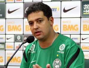 MArquinhos santos técnico do coritiba (Foto: Divulgação/Site oficial do Coritiba)
