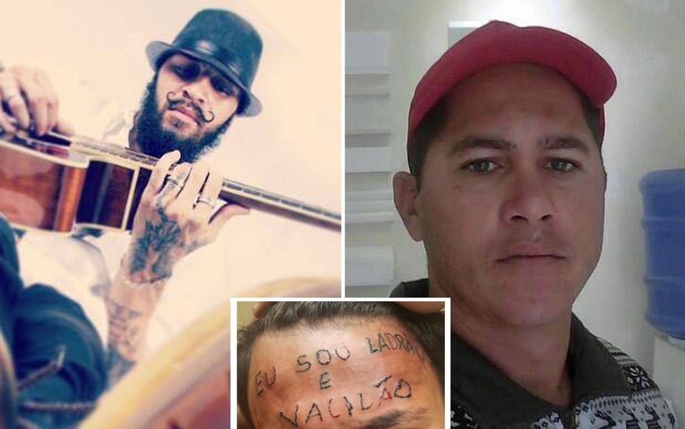 O tatuador Maycon Reis e o vizinho Ronildo Moreira foram presos por torturar adolescente em São Bernardo do Campo (Foto: Reprodução/Facebook)