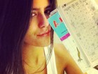 Em Miami, Antonia Morais tenta 'espantar' insônia com cruzadinha