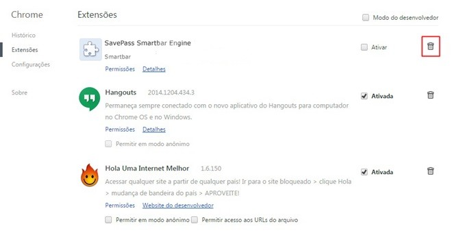 Destaque para lixeira ao lado da extensão Muvic Smartbar (Foto: Reprodução/Raquel Freire)