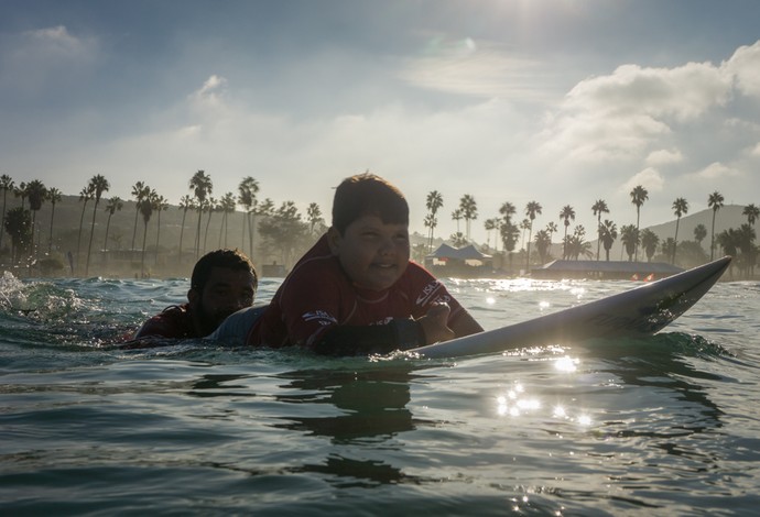 Revelação do surfe adaptado, Davi Teixeira sonha disputar os Jogos de Tóqui 2020 (Foto: Divulgação/ISA)