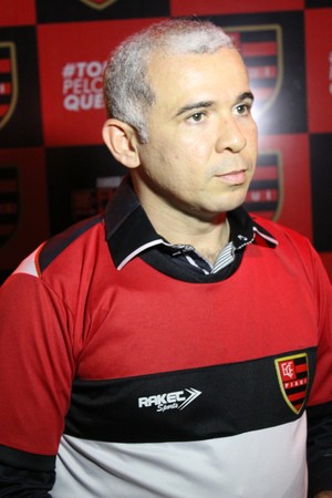 Tiago Vasconcelos Flamengo-PI (Foto: Emanuele Madeira)