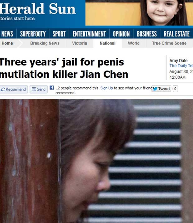 Jian Chen é escoltada para a prisão (Foto: Reprodução)