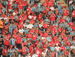 Zona mista Inter Grêmio torcida Gre-Nal Beira-Rio (Foto: Tomás Hammes / GloboEsporte.com)