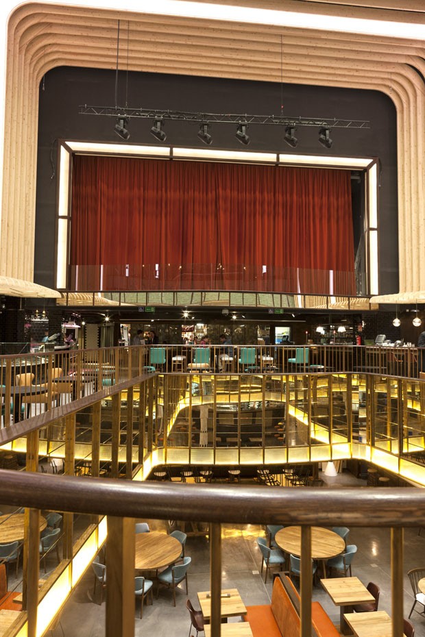 Restaurante Platea em Madrid (Foto: Divulgação) Restaurante Platea em Madrid (Foto: Divulgação)