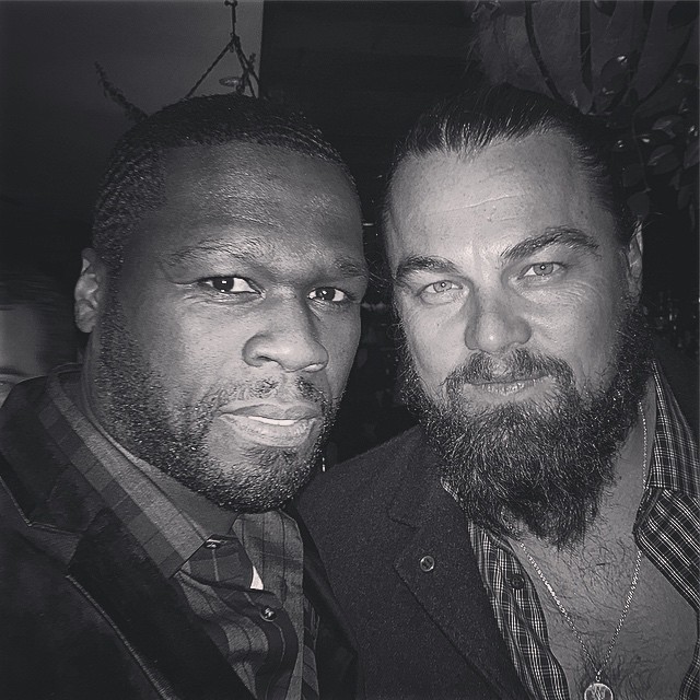 Leonardo DiCaprio e 50 Cent (Foto: Reprodução/Instagram)