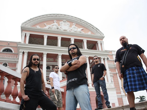 Critical Age tem base formada por ex-integrantes de banda de boi (Foto: Divulgação)