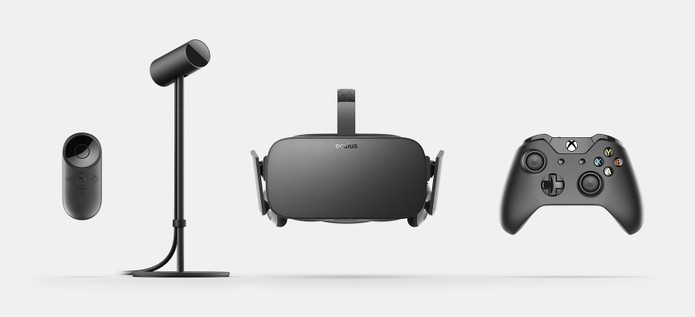 Pacote do Oculus Rift traz controle do Xbox One (Foto: Divulgação / Oculus VR) Pacote do Oculus Rift traz controle do Xbox One (Foto: Divulgação / Oculus VR)