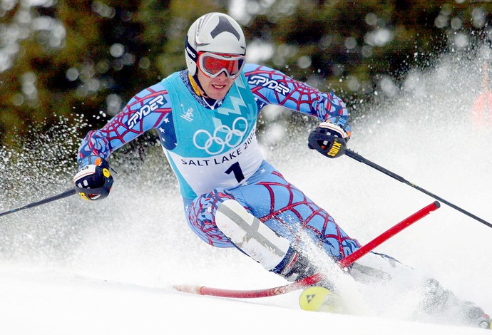 Bode Miller esquiador americano Salt Lake 2002 (Foto: Getty Images)