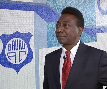 Sósia, Pelé, Bauru (Foto: Reprodução / TV TEM)