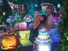 Flávia Alessandra e Otaviano Costa comemoram aniversário da filha Olivia