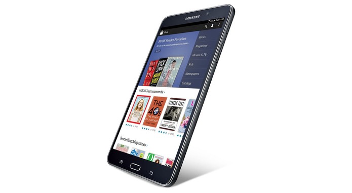 Tab 4 Nook começará a ser vendido em agosto nos EUA (Foto: Reprodução/ Samsung) Tab 4 Nook começará a ser vendido em agosto nos EUA (Foto: Reprodução/ Samsung)