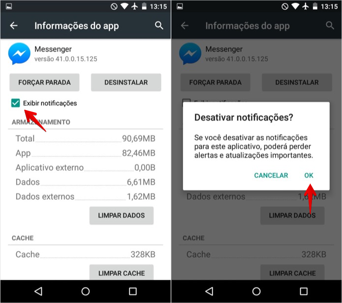 Desativando todas as notificações do app (Foto: Reprodução/Helito Bijora) (Foto: Desativando todas as notificações do app (Foto: Reprodução/Helito Bijora) ) Desativando todas as notificações do app (Foto: Reprodução/Helito Bijora) (Foto: Desativando todas as notificações do app (Foto: Reprodução/Helito Bijora) )