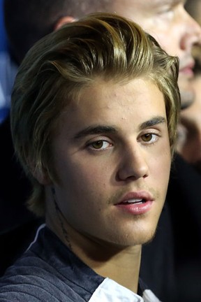 Justin Bieber comemora aniversário em boate em Las Vegas, nos Estados Unidos (Foto: Gabe Ginsberg/ Getty Images/ AFP)