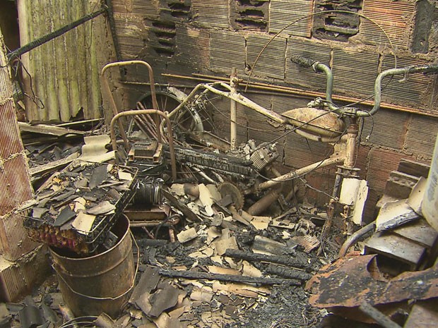 Incêndio em Itamaracá (Foto: Reprodução/TV Globo)