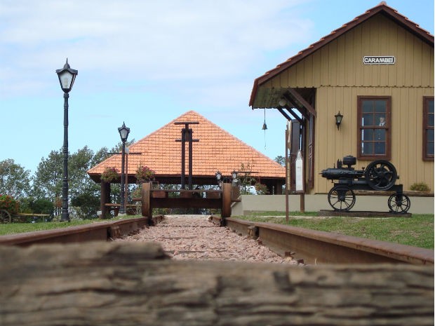 Exposição fica no Parque Histórico de Carambeí, na Casa da Memória (Foto: Divulgação/Aphc)