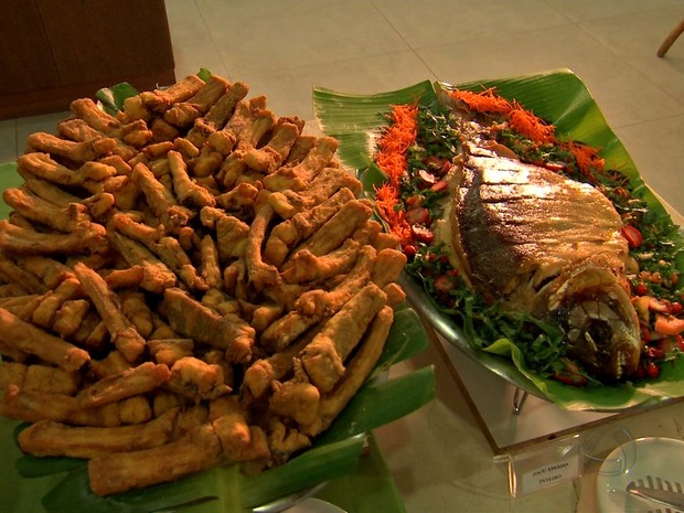 Peixe é uma das comidas típicas da região (Foto: Reprodução/ TVCA)