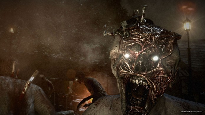 O visual de uma das criaturas de The Evil Within (Foto: Divulgação) (Foto: O visual de uma das criaturas de The Evil Within (Foto: Divulgação))