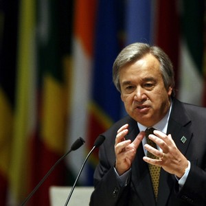 António Guterres, alto comissário das Nações Unidas para Refugiados (UNHCR) (Foto: Getty Images)