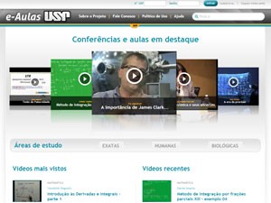 e-Aulas USP videoaulas aulas em vídeo (Foto: Reprodução)