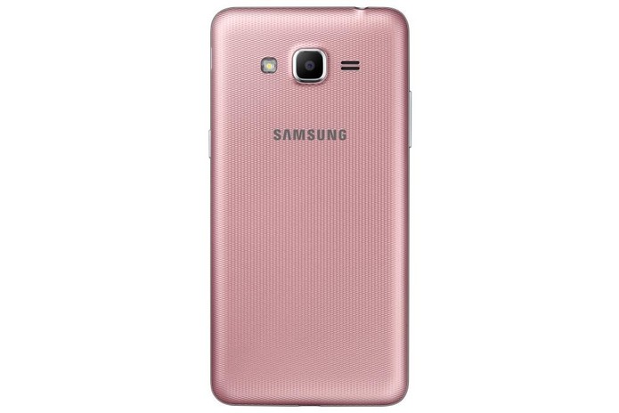 Galaxy J2 Prime é o primeiro celular da linha J na cor rosa (Foto: Divulgação/Samsung) Galaxy J2 Prime é o primeiro celular da linha J na cor rosa (Foto: Divulgação/Samsung)