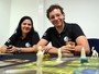 Casal usa R$ 76 mil de doação e cria jogo de tabuleiro inspirado no online
