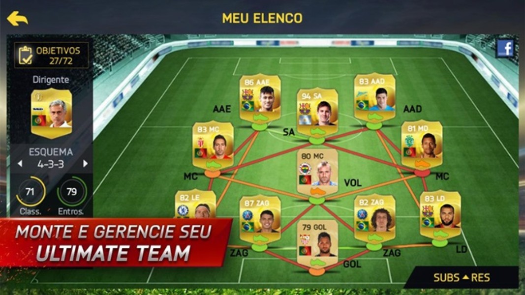 ultimate teams fifa 15