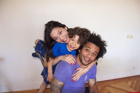 Clarice Alves, mulher do lateral Marcelo (Foto: Arquivo Pessoal)