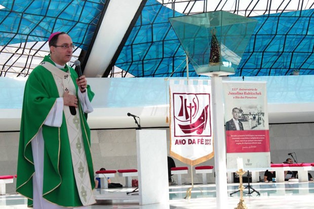 Dom Sergio da Rocha, arcebispo de Brasília, foi nomeado cardeal pelo Papa Francisco (Foto: Núcleo de Fotografia - Anderson Mendanha)