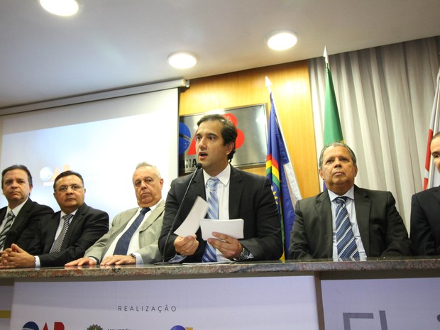 Presidente da OAB-PE, Ronnie Duarte, diz que objetivo é conscientizar eleitor (Foto: Aldo Carneiro/Pernambuco Press)