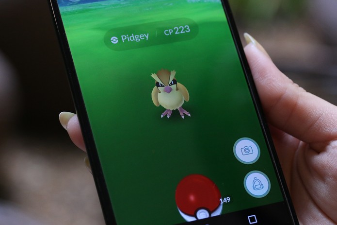 Pokémon GO-caça (Foto: Carolina Ochsendorf/TechTudo ) Pokémon GO-caça (Foto: Carolina Ochsendorf/TechTudo )