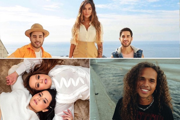 Melim, Maiara e Maraísa e Vitão (Foto: Reprodução/ Instagram) Melim, Maiara e Maraísa e Vitão (Foto: Reprodução/ Instagram)