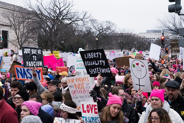 Women's March em Washington, em 2017 (Foto: Getty Images)