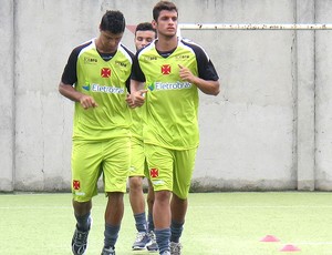 Guilherme Costa no treino do Vasco (Foto: Fred Huber / Globoesporte.com)