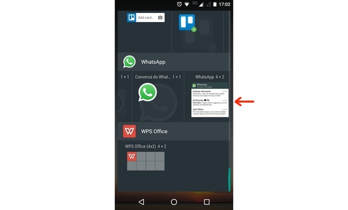 Tela de widgets do Android (Foto: Reprodução/Raquel Freire) (Foto: Tela de widgets do Android (Foto: Reprodução/Raquel Freire)) Tela de widgets do Android (Foto: Reprodução/Raquel Freire) (Foto: Tela de widgets do Android (Foto: Reprodução/Raquel Freire))